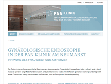 Tablet Screenshot of endoskopie-koeln.de